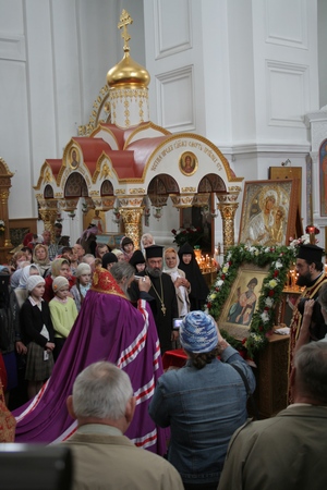 Молитва у ковчега свт. Спиридона 